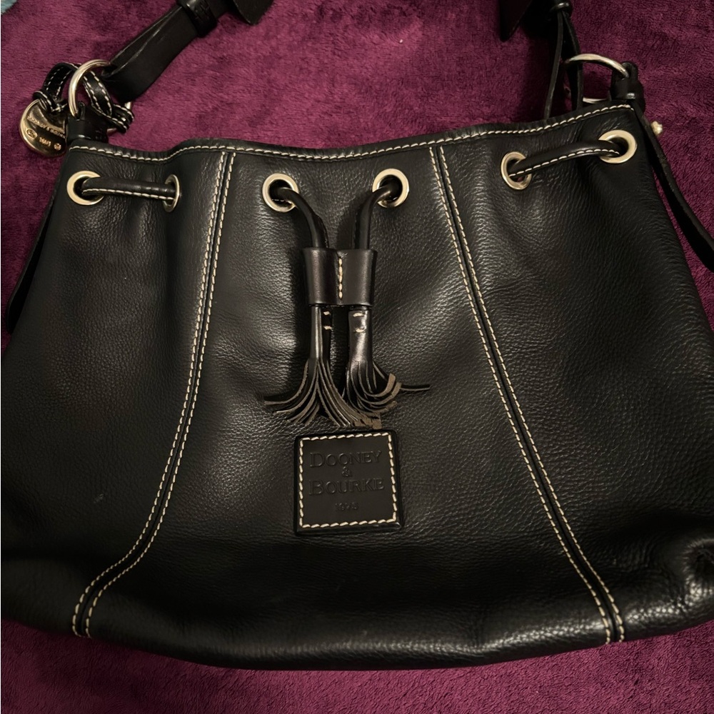 Dooney &Bourke, black Hobo style bag